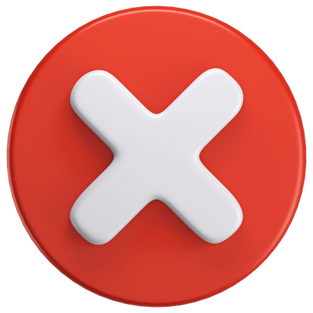 Denegado  3D Icon