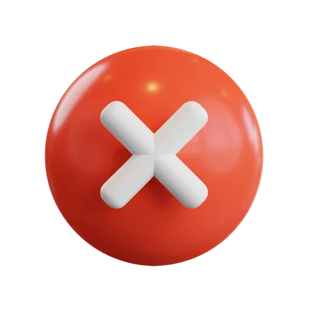 Denied  3D Icon