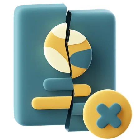 Denied  3D Icon