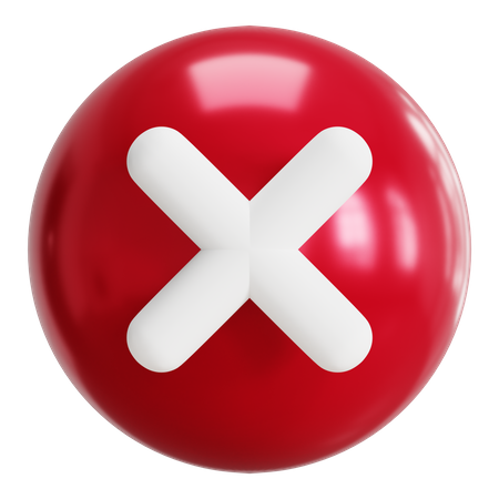 Denied  3D Icon
