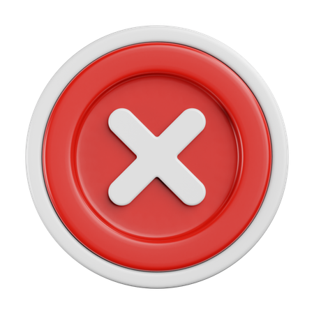 Denied  3D Icon