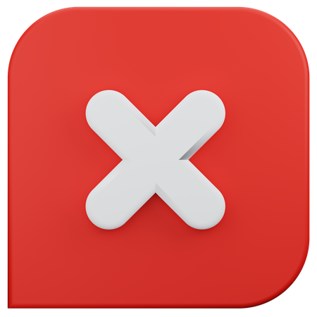 Denied Chatting  3D Icon