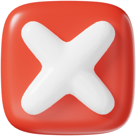 Denied Sign  3D Icon
