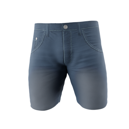 Kurze Jeanshose  3D Icon