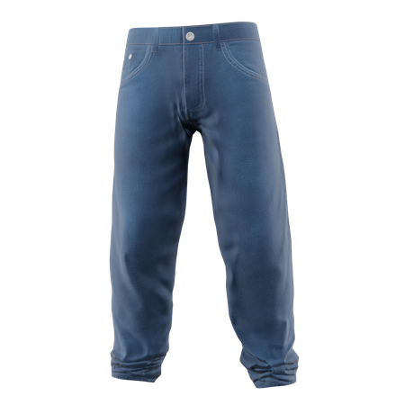 Denim Trousers  3D Icon