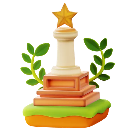 Monument  3D Icon