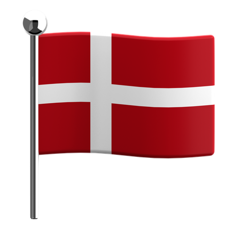 Denmark  3D Icon