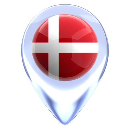 Denmark  3D Icon