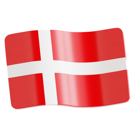 Denmark  3D Icon