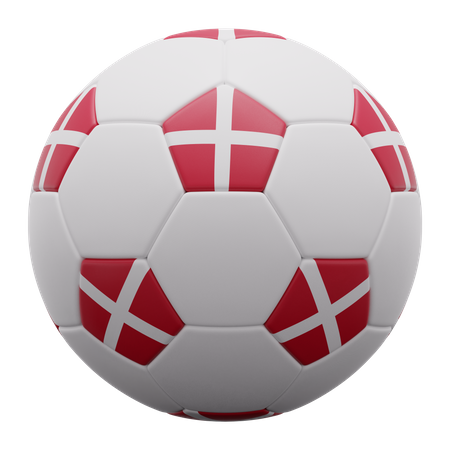 Denmark Ball  3D Icon