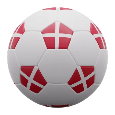 Denmark Ball  3D Icon