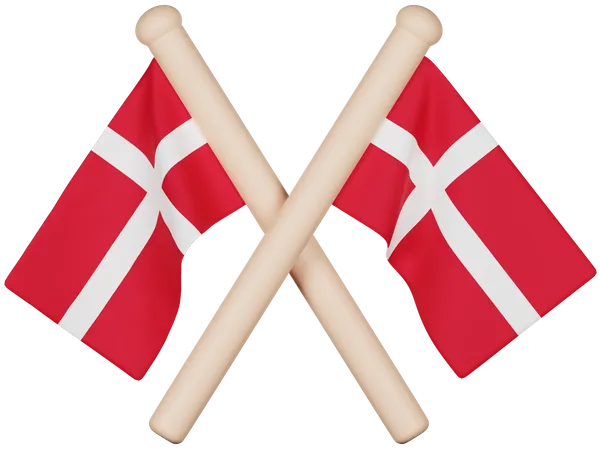 Denmark Flag  3D Icon