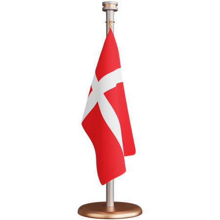 Denmark Flag  3D Icon