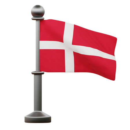 Denmark Flag  3D Icon