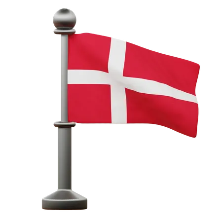 Denmark Flag  3D Icon