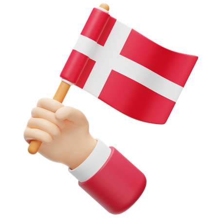 Denmark Flag  3D Icon