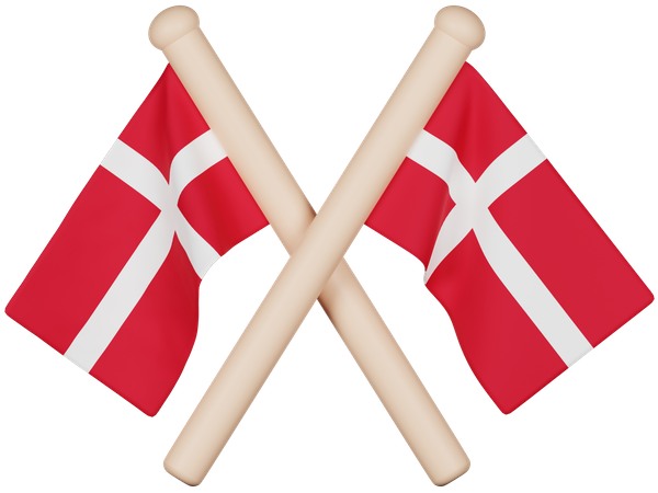 Denmark Flag  3D Icon