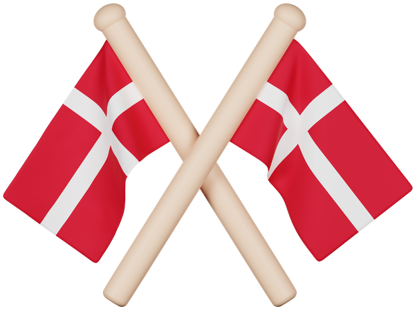 Denmark Flag  3D Icon