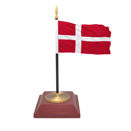 Denmark flag  3D Icon