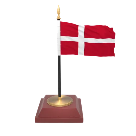 Denmark flag  3D Icon