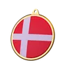 Denmark Flag Medal Badge