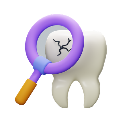 Dent cassée  3D Icon