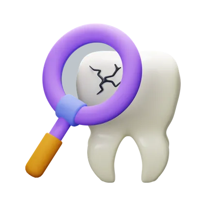 Dent cassée  3D Icon