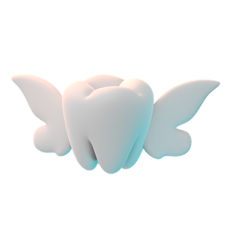 Dent de fée  3D Icon