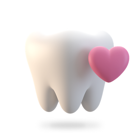 Santé des dents  3D Illustration