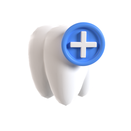 Santé des dents  3D Icon