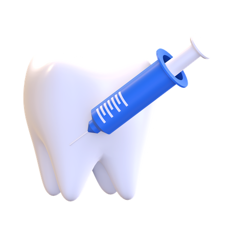 Dental Anesthesia 3D Illustration