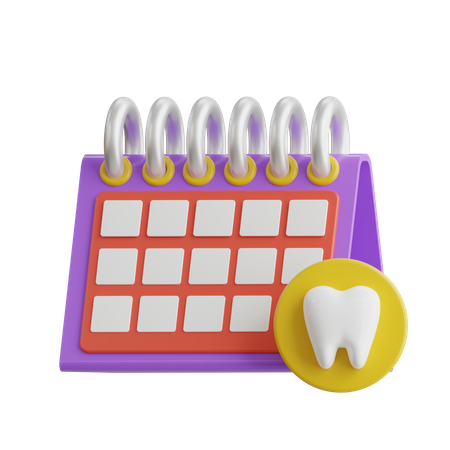 Dental Appointment  3D Icon