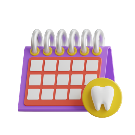Dental Appointment  3D Icon