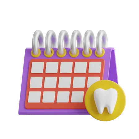Dental Appointment  3D Icon