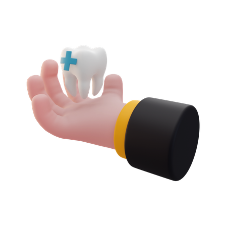Dental Care 3D Illustration