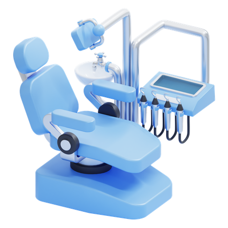 Dental Chair  3D Icon