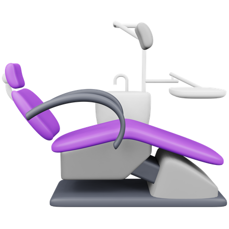 Dental Chair  3D Icon