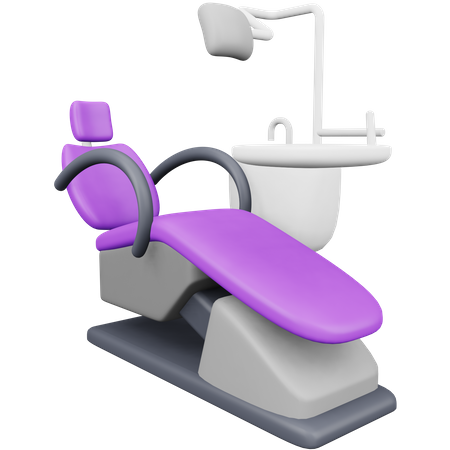 Dental Chair  3D Icon