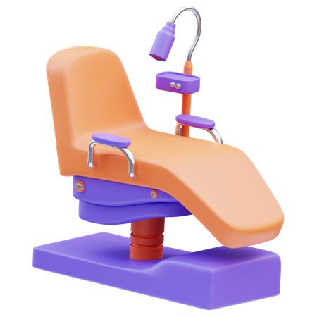 Dental Chair  3D Icon