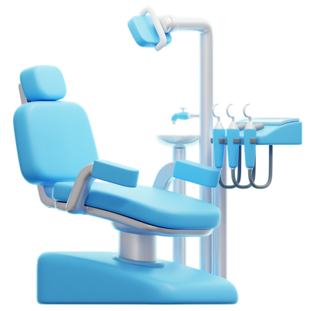 Dental Chair  3D Icon