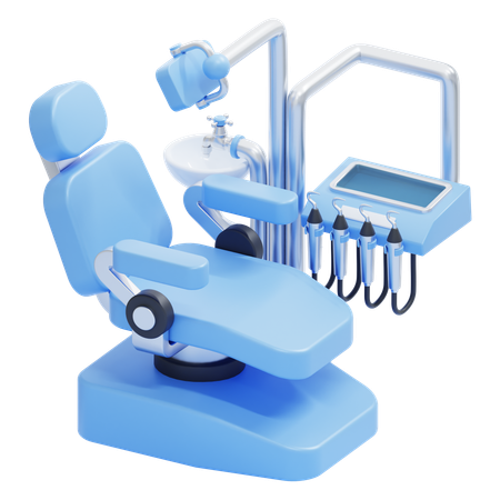 Dental Chair  3D Icon