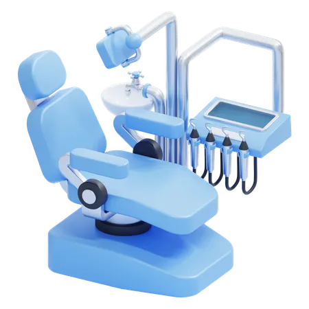 Dental Chair  3D Icon