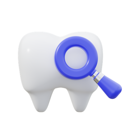 Dental Check  3D Icon