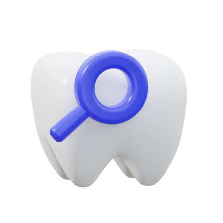 Dental Check  3D Icon
