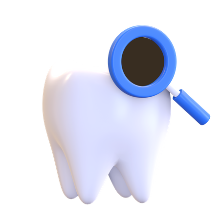 Dental Check Up  3D Illustration