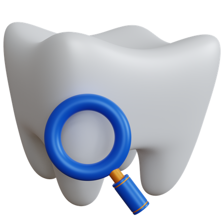 Dental Check Up 3D Icon