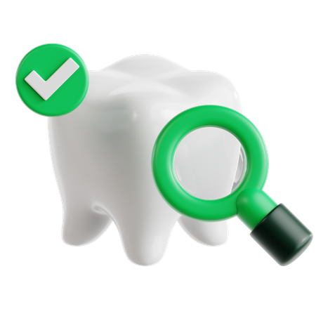 Dental Checkup  3D Icon