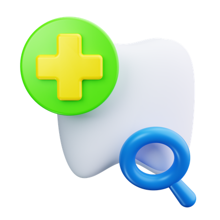 Dental Checkup  3D Icon