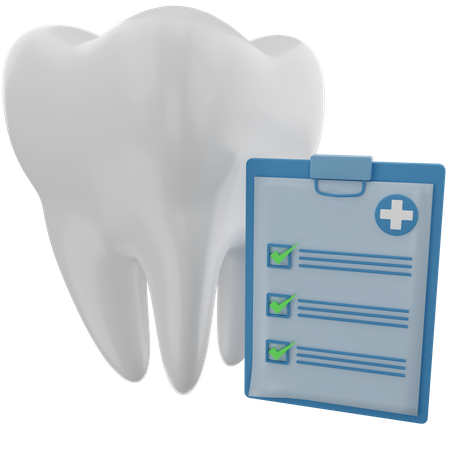Dental checkup  3D Icon
