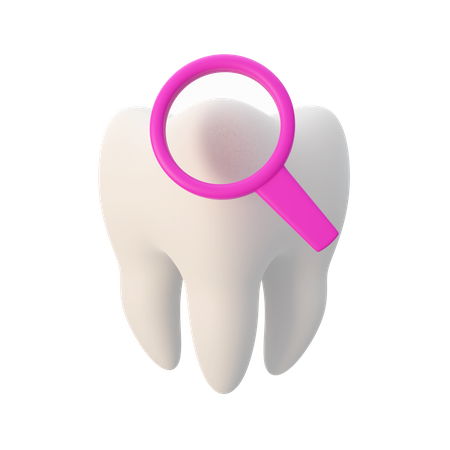 Dental Checkup 3D Illustration